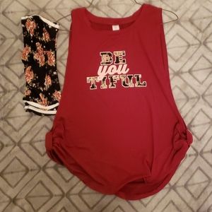 Drop armhole tank top